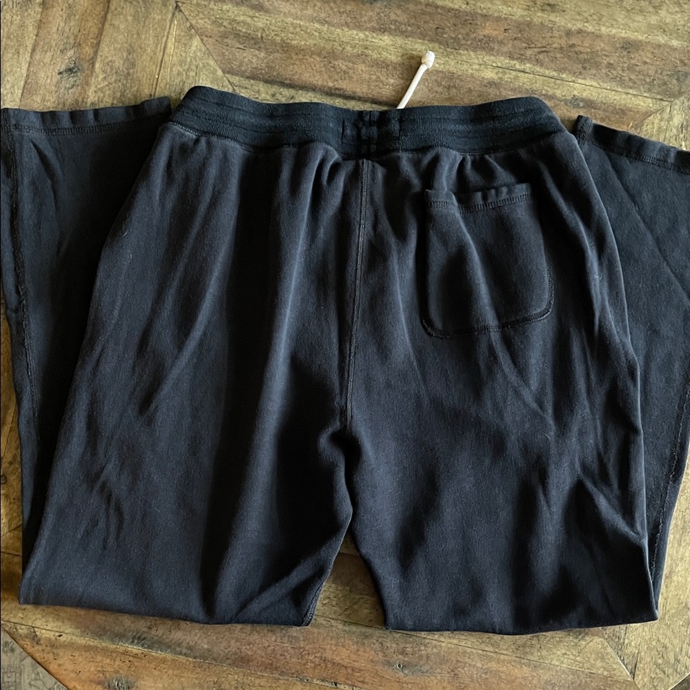Abercrombie & Fitch Navy Sweatpants Straight Leg Size Large - Picture 4 of 5